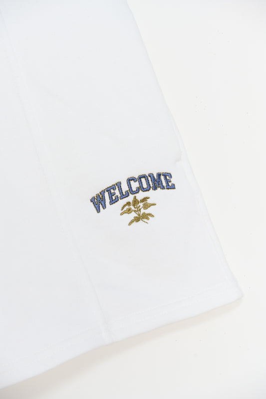 Bermuda Moletom Tulipa - Off