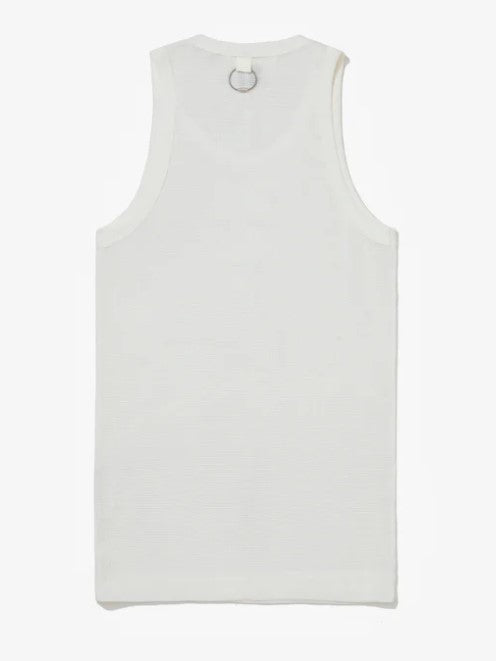 TANK TOP WAFFLE KNIT OFF WHITE