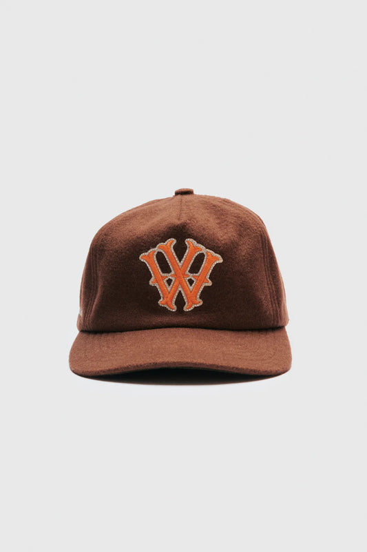 Boné Yankee Veludo - Marrom