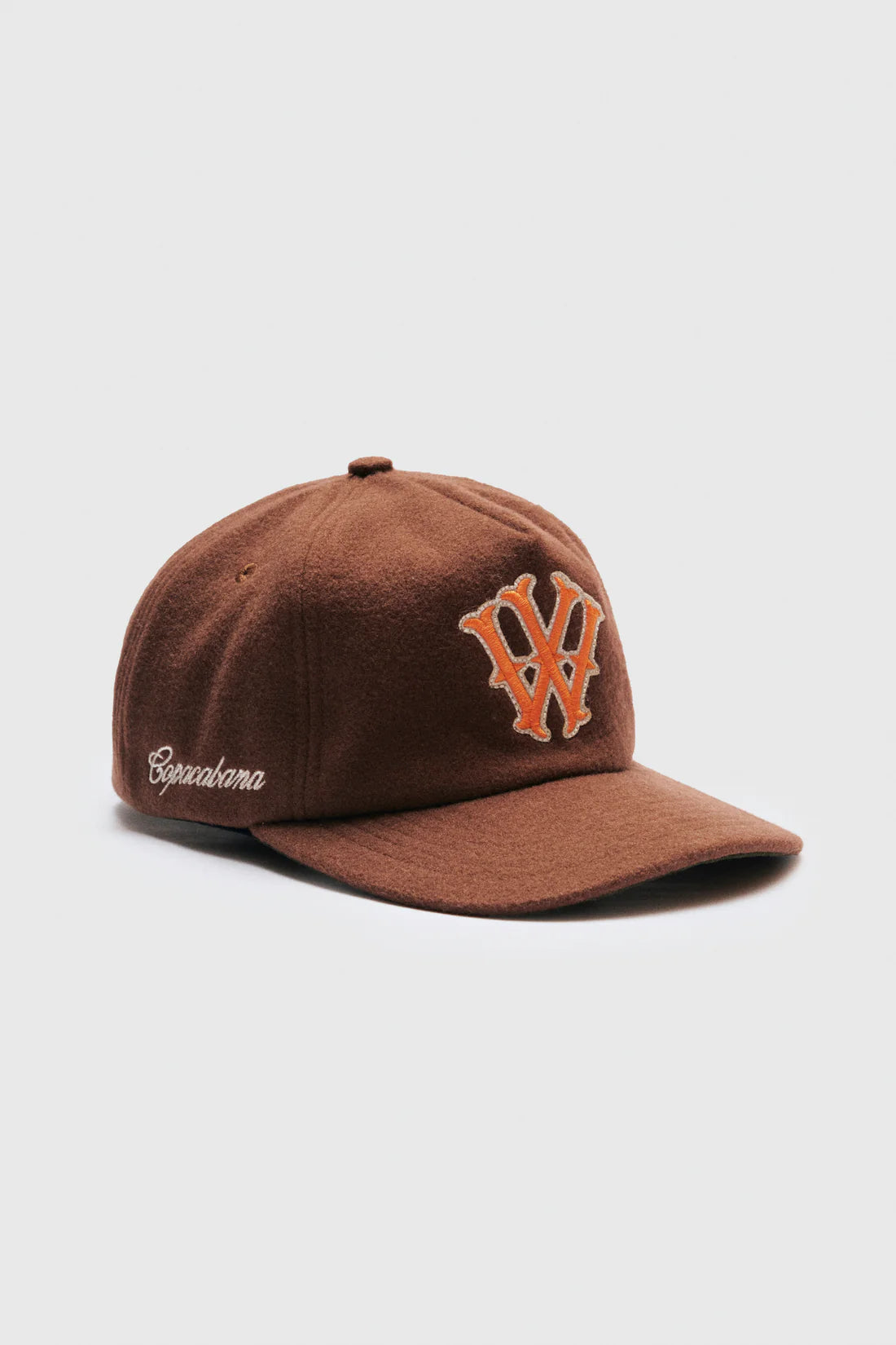 Boné Yankee Veludo - Marrom