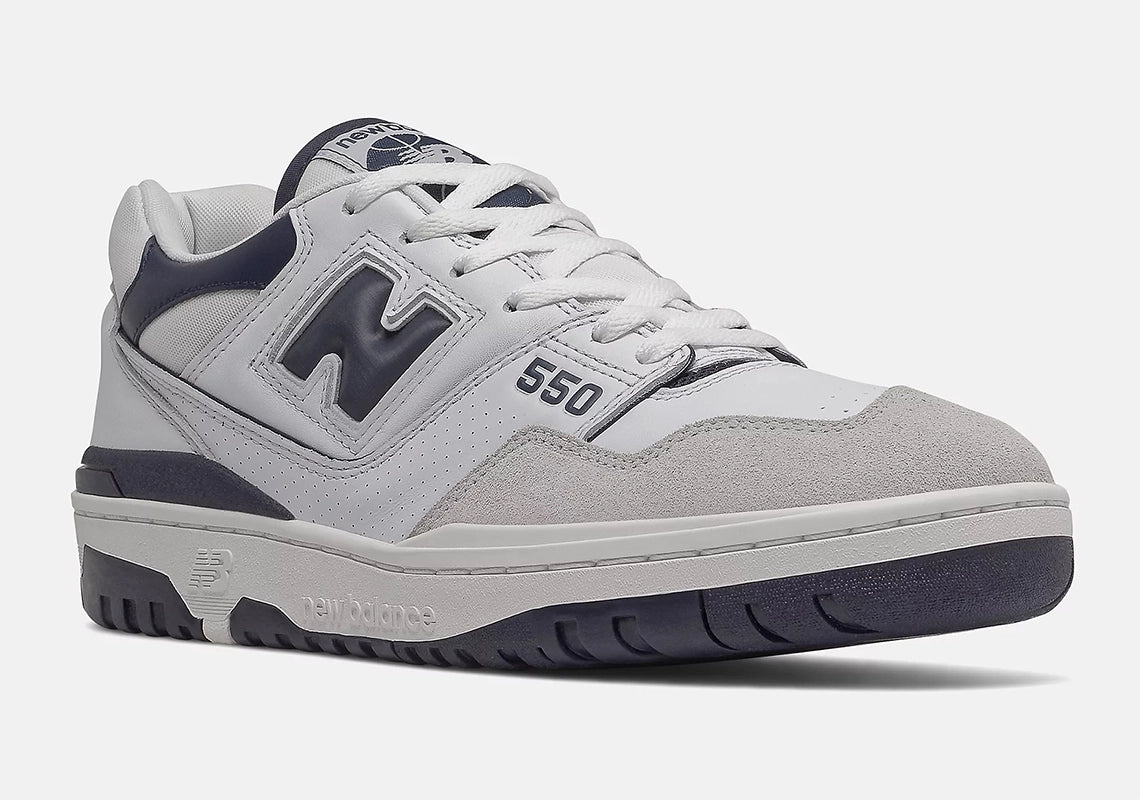 New balance 550 hot sale marinho